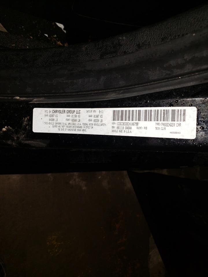Photo 10 from auction – 2012 CHRYSLER 200 LIMITE with VIN 1C3CCBCG5CN106738