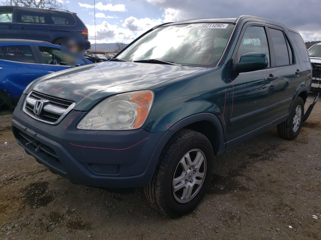 Photo 2 from auction – 2003 HONDA CR-V EX with VIN JHLRD78843C019316