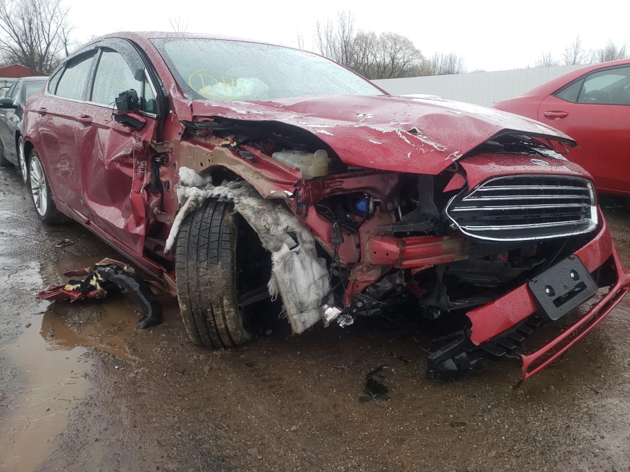 Photo 9 from auction – 2016 FORD FUSION SE with VIN 3FA6P0HD6GR352626