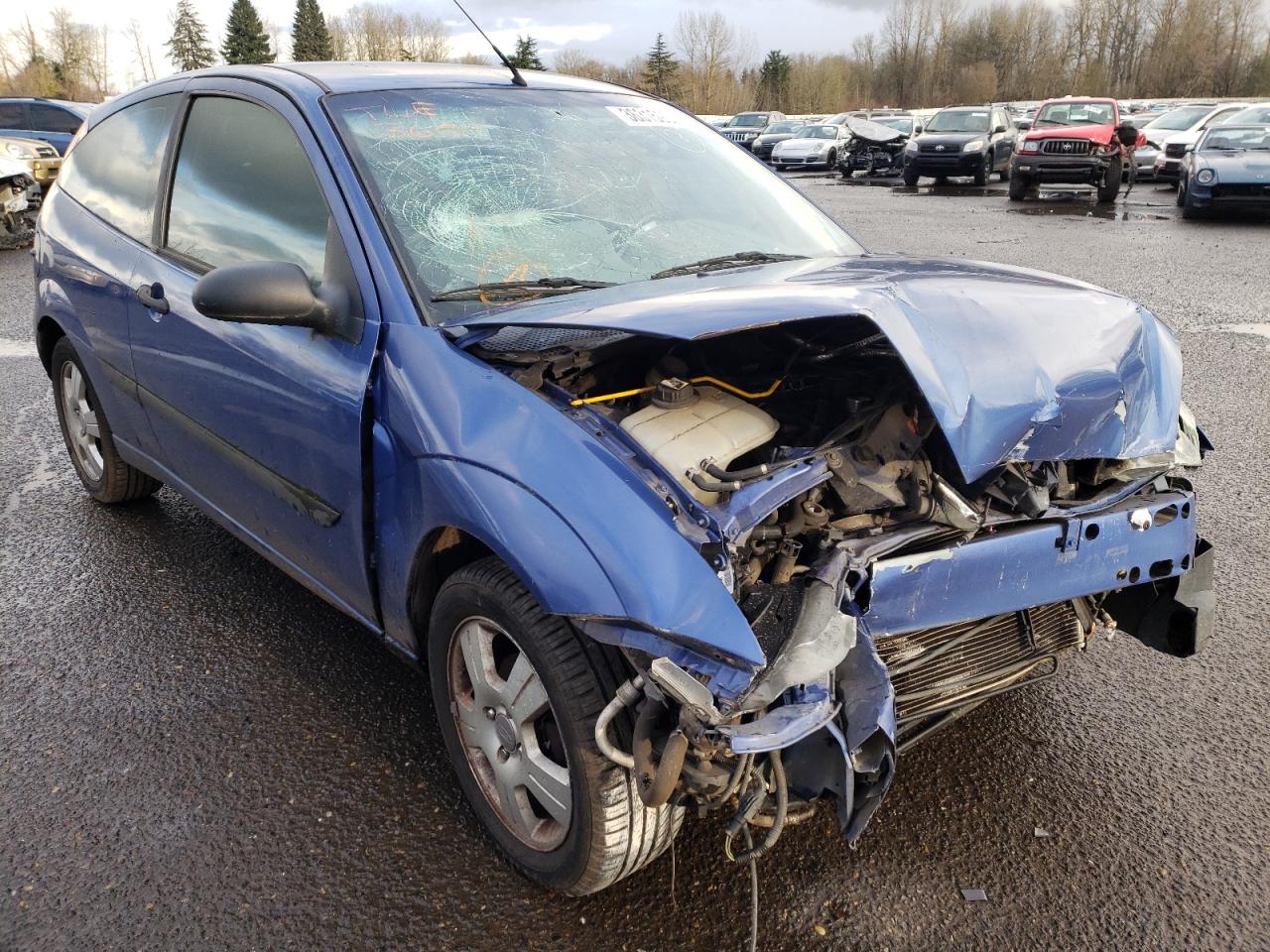 Photo 1 from auction – 2003 FORD FOCUS ZX3 with VIN 3FAFP31Z63R149494