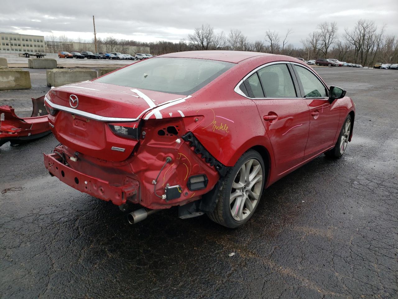 Photo 4 from auction – 2016 MAZDA 6 TOURING with VIN JM1GJ1V50G1422182
