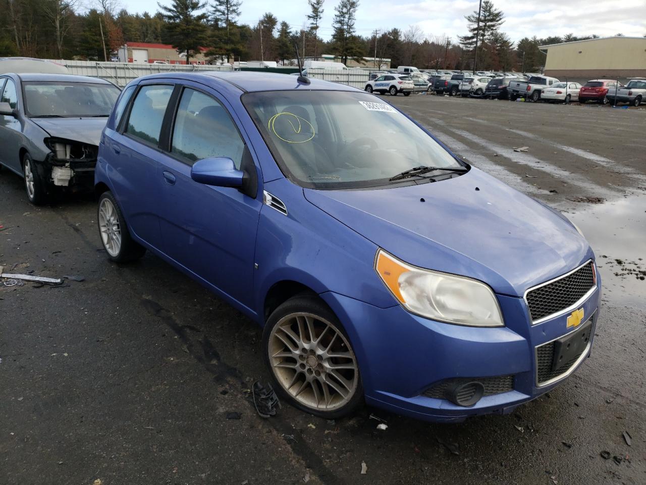 CHEVROLET AVEO LS 2008 with VIN KL1TD66EX9B316828 - Photo from auction