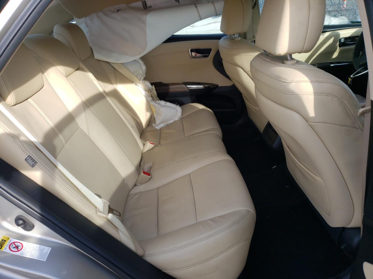 Photo 6 from auction – 2013 TOYOTA AVALON BAS with VIN 4T1BK1EB4DU005568