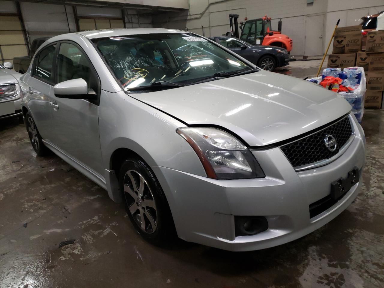 NISSAN SENTRA 2.0 2012 with VIN 3N1AB6AP6CL782957 - Photo from auction