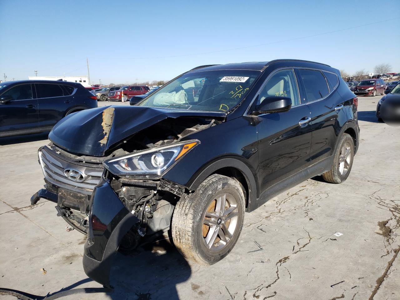 Photo 2 from auction – 2017 HYUNDAI SANTA FE S with VIN 5NMZU3LB2HH016366