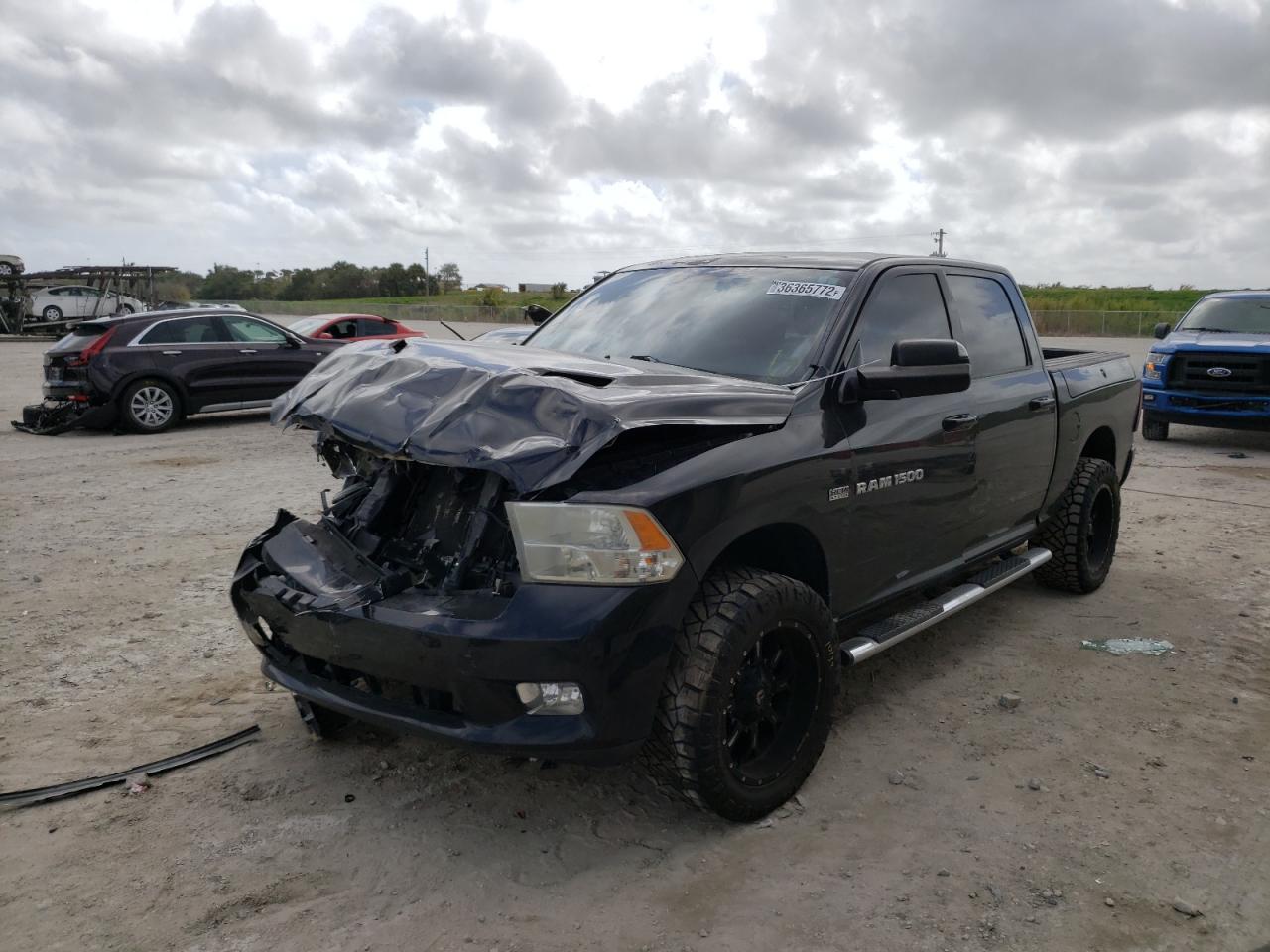 Photo 2 from auction – 2012 DODGE RAM 1500 S with VIN 1C6RD7MT2CS166156