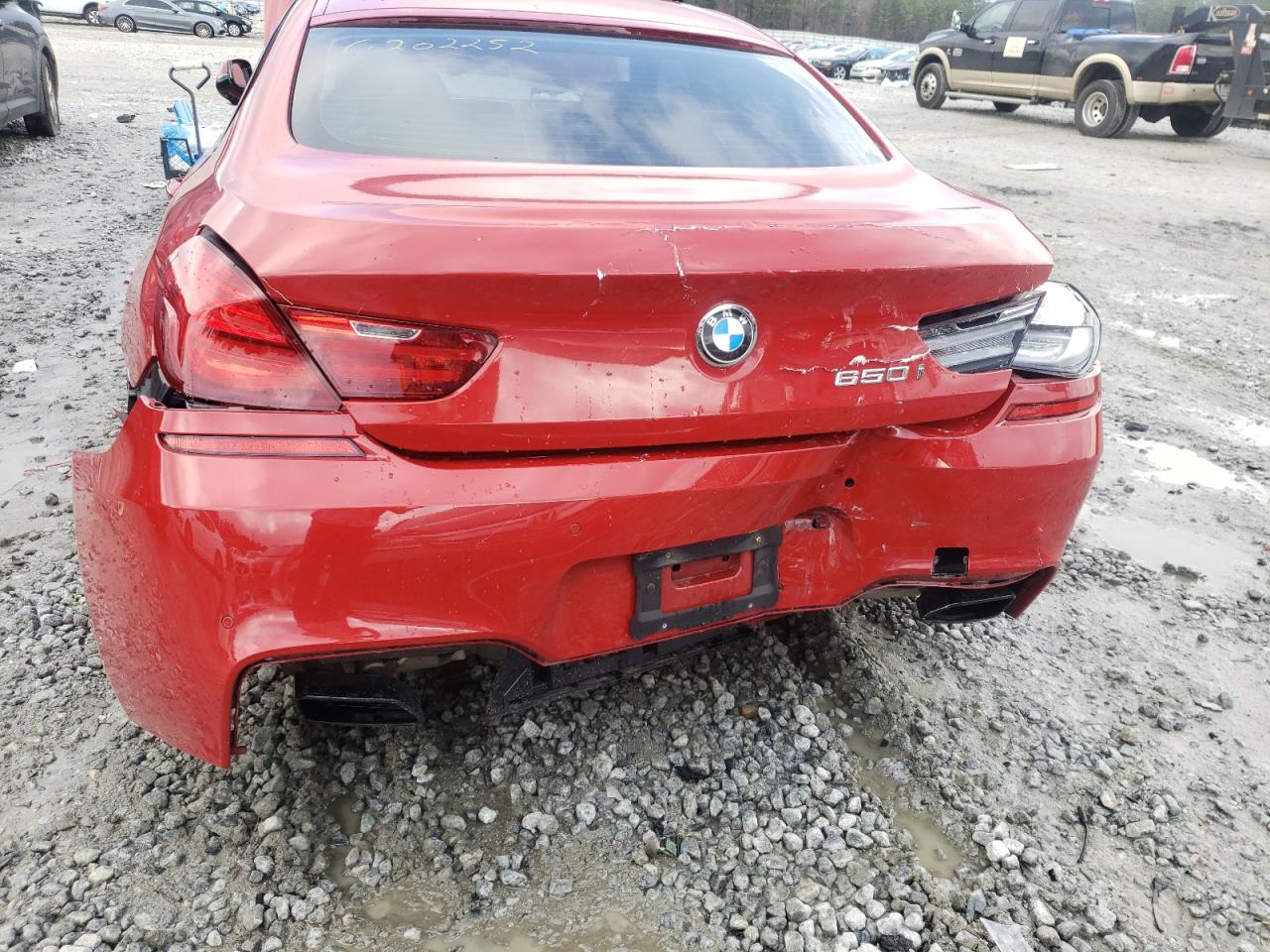 Photo 9 from auction – 2017 BMW 650 I GRAN with VIN WBA6D4C52HD977607