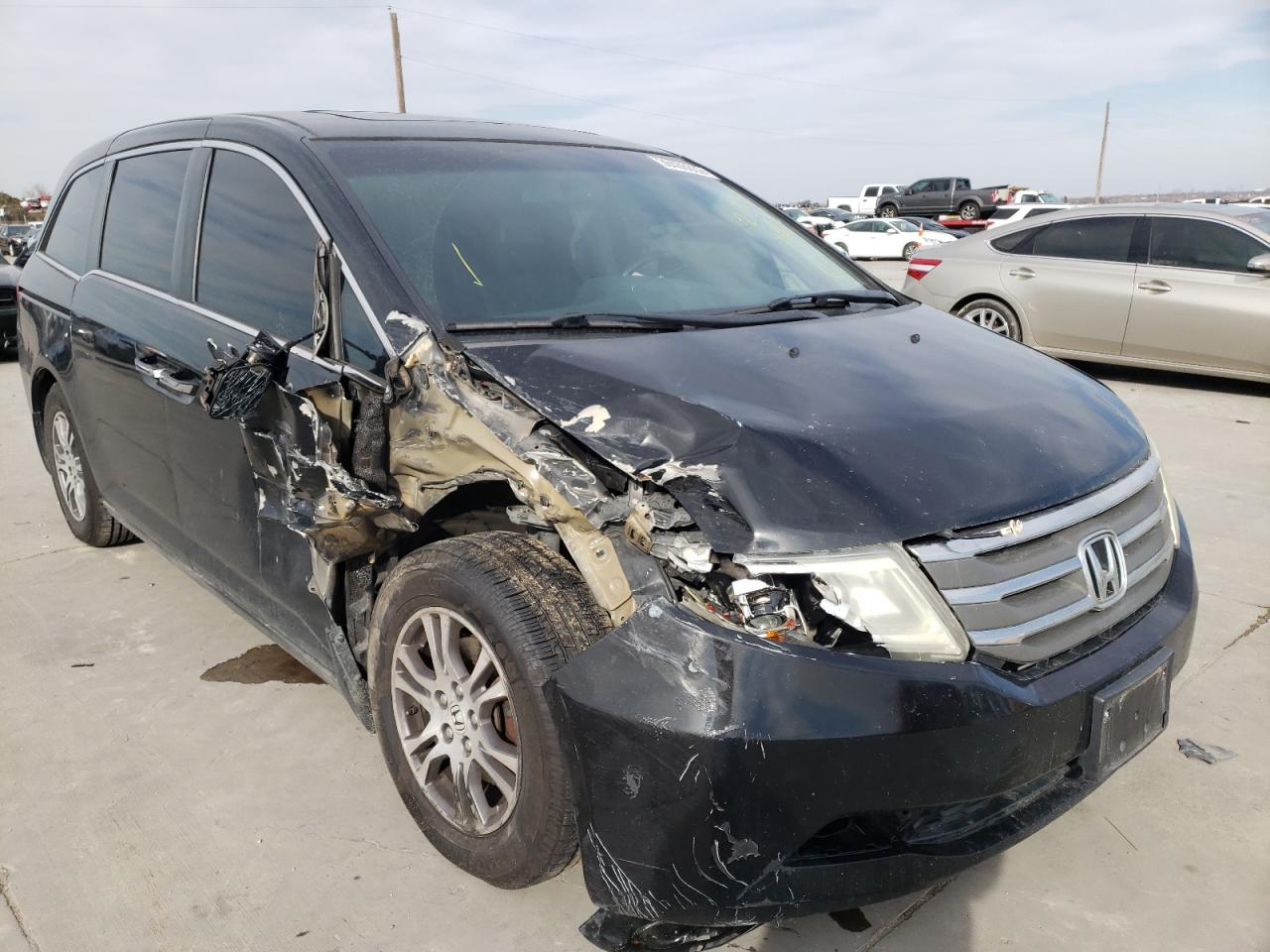 HONDA ODYSSEY EX 2012 with VIN 5FNRL5H60CB081429 - Photo from auction