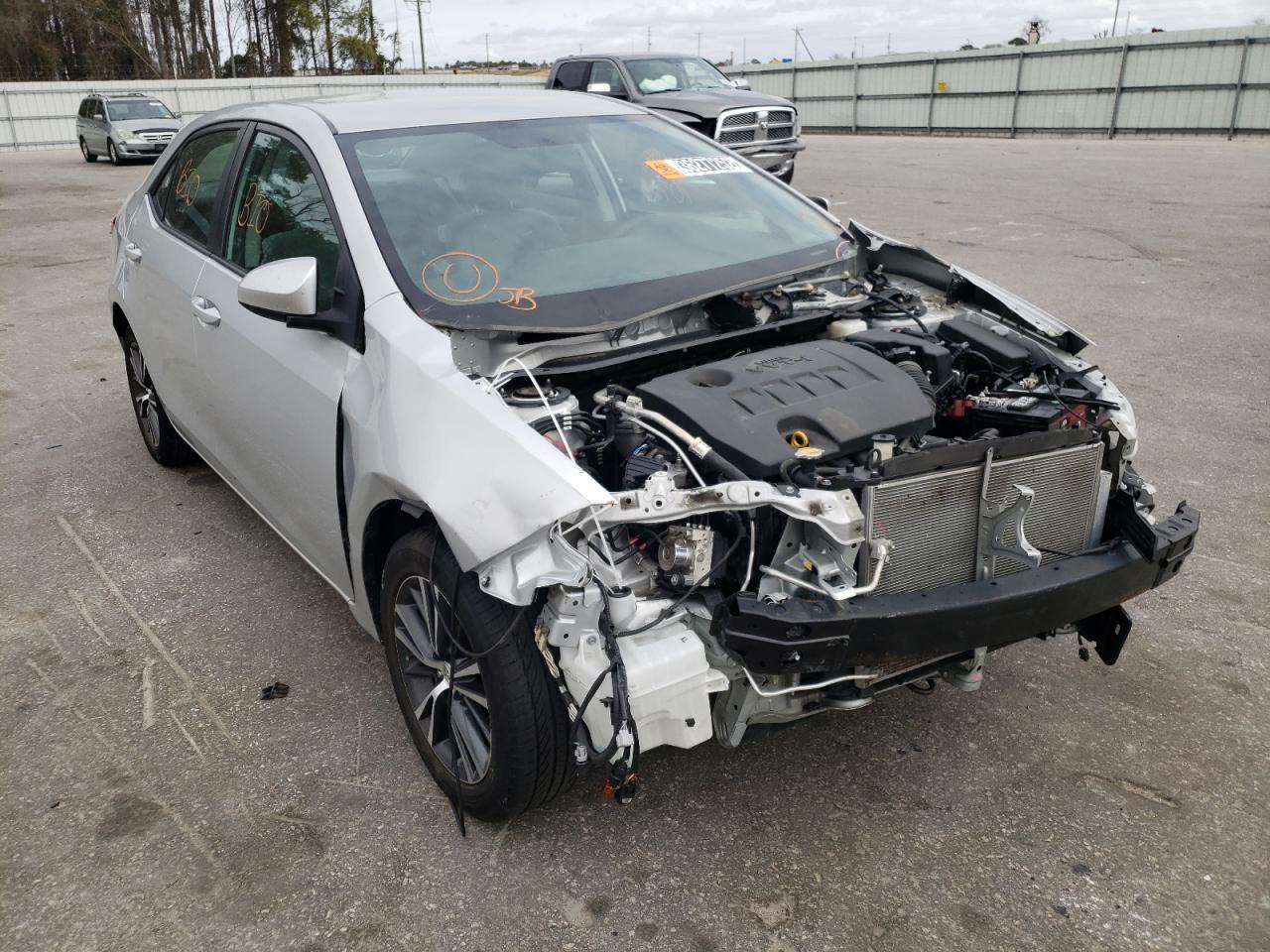 TOYOTA COROLLA L 2016 with VIN 2T1BURHE9GC683656 - Photo from auction