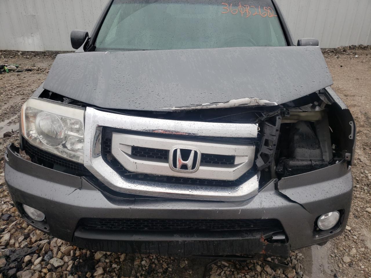 Photo 9 from auction – 2010 HONDA PILOT EXL with VIN 5FNYF4H52AB034937