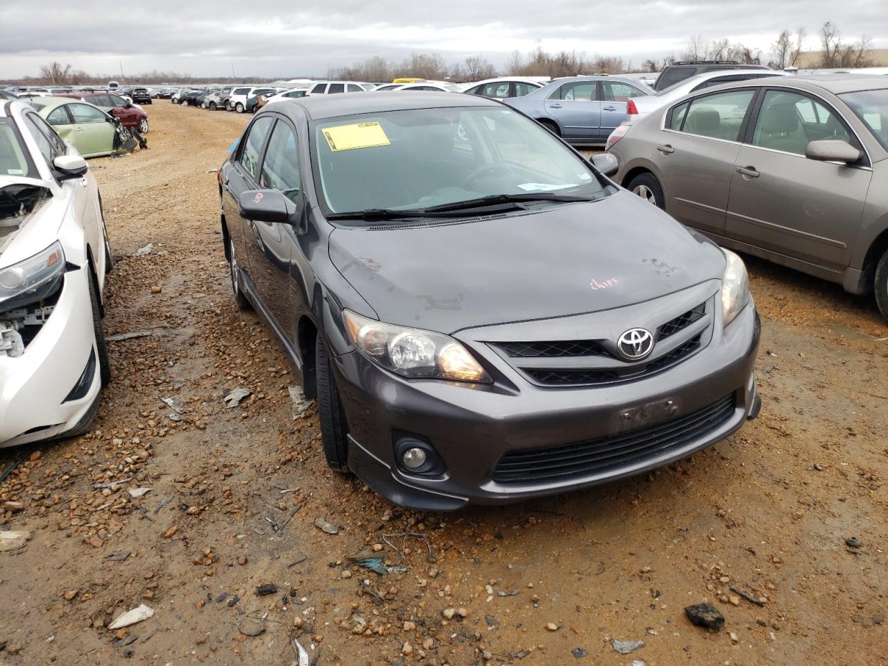 TOYOTA COROLLA BA 2013 with VIN 2T1BU4EEXDC052580 - Photo from auction