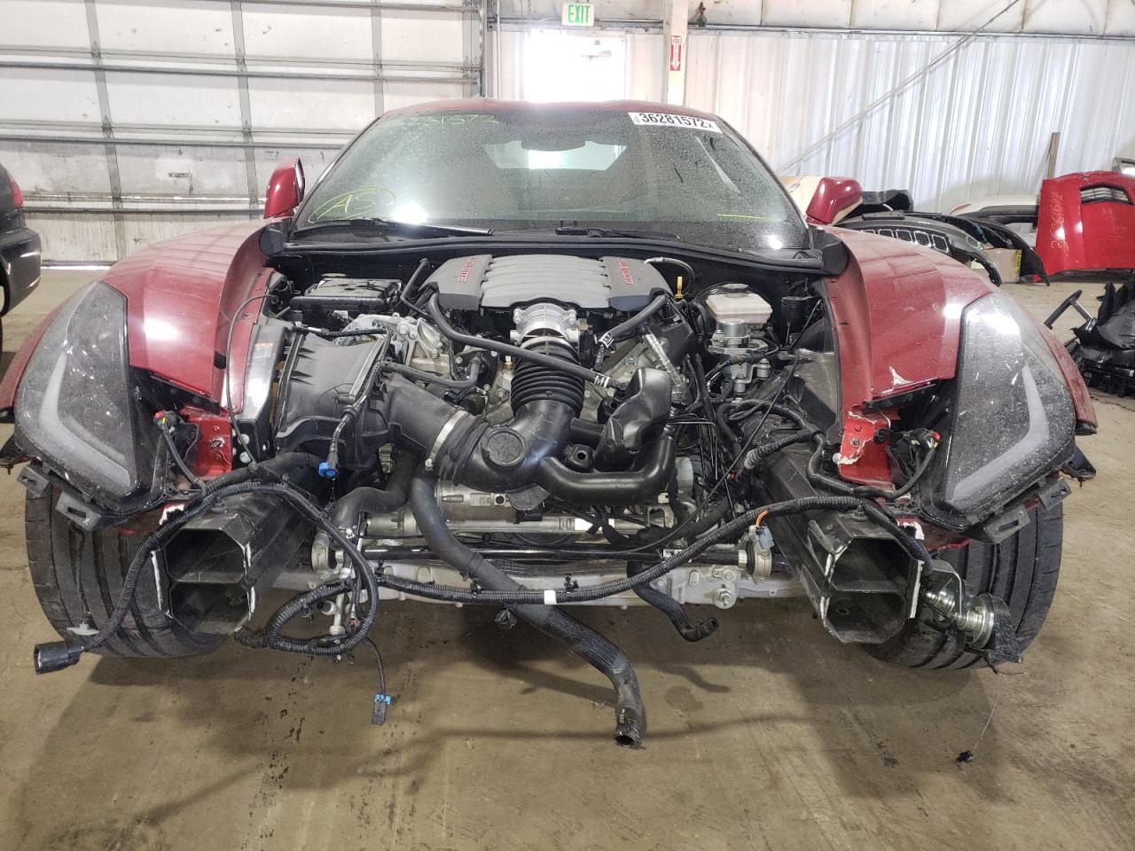 Photo 9 from auction – 2014 CHEVROLET CORVETTE S with VIN 1G1YD2D77E5123453