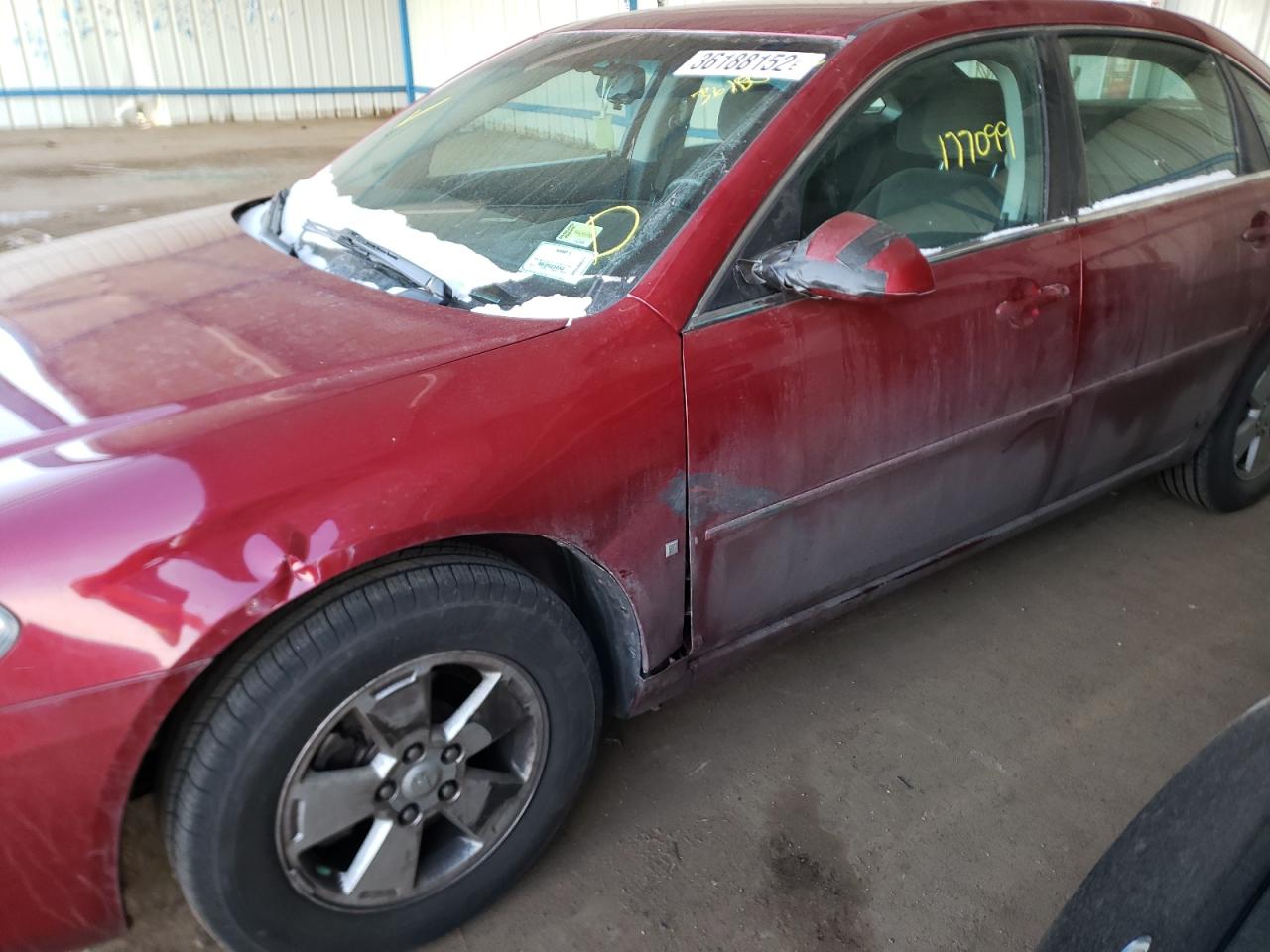 Photo 9 from auction – 2008 CHEVROLET IMPALA LT with VIN 2G1WT58K881240894