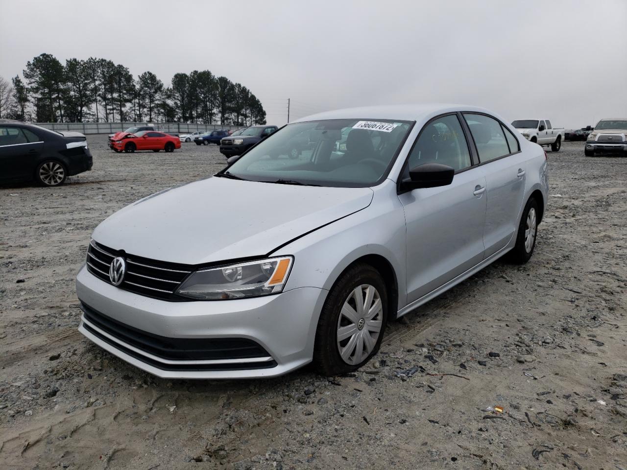 Photo 2 from auction – 2015 VOLKSWAGEN JETTA BASE with VIN 3VW1K7AJ6FM269587