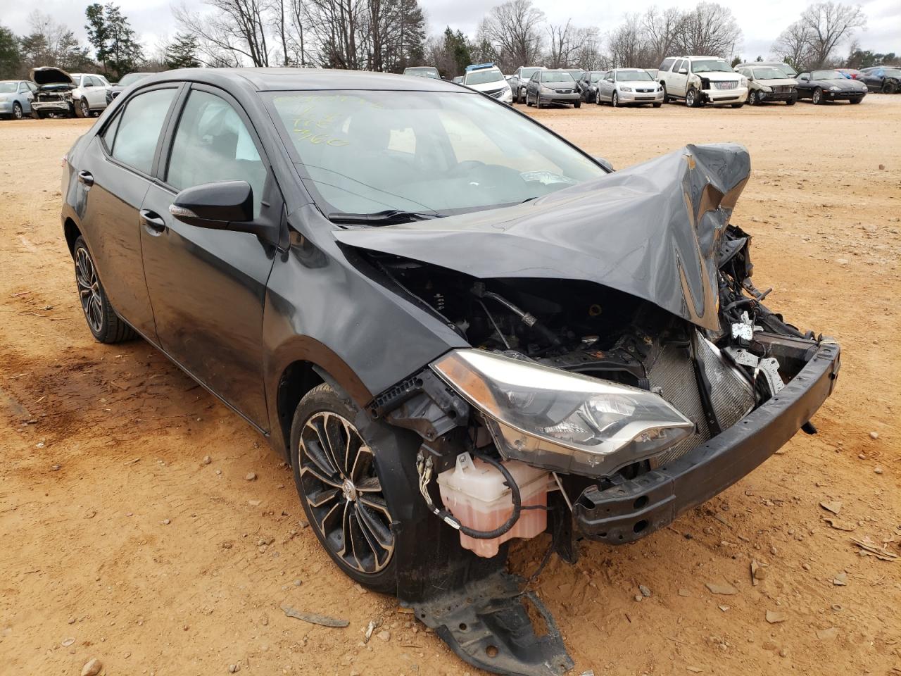 TOYOTA COROLLA L 2014 with VIN 2T1BURHE2EC031605 - Photo from auction