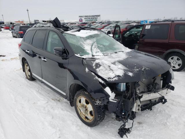 NISSAN PATHFINDER 2018 with VIN 5N1DR2MM3JC671786 - Photo from auction
