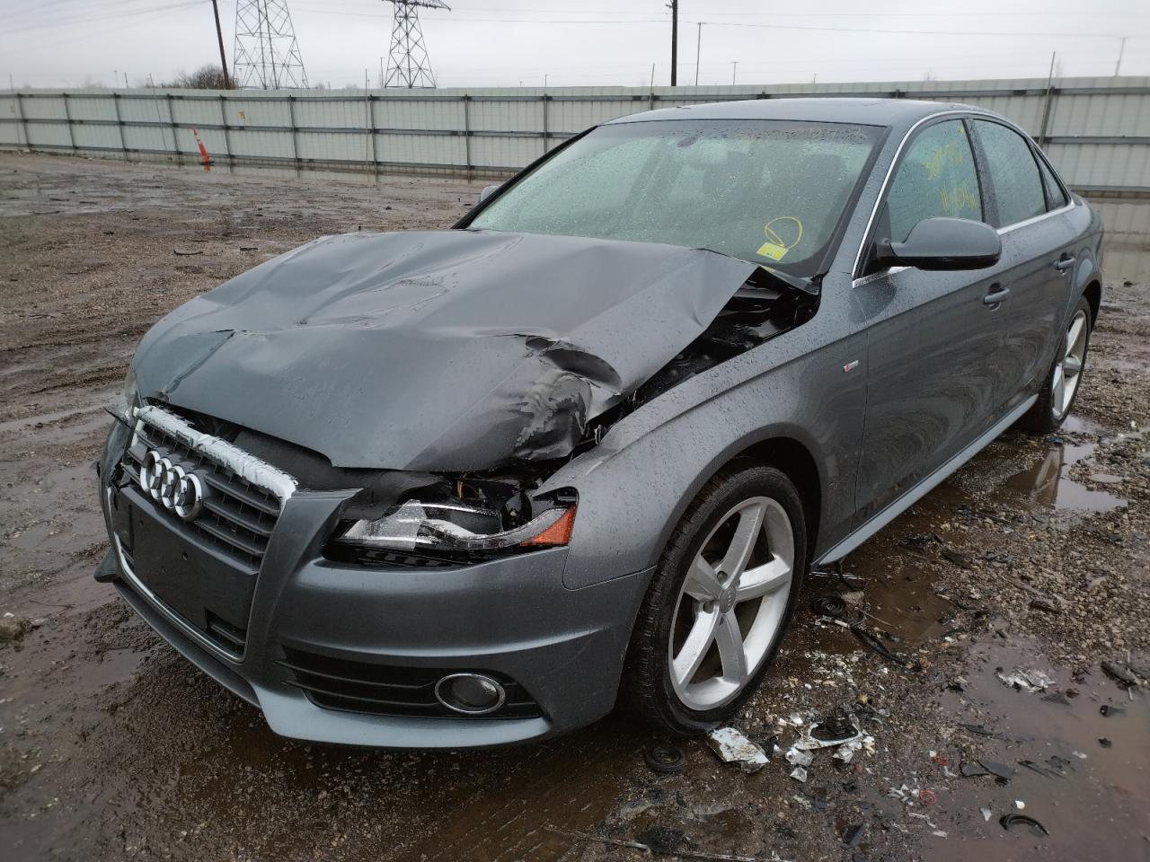 Photo 2 from auction – 2012 AUDI A4 PREMIUM with VIN WAUFFAFL8CA114288