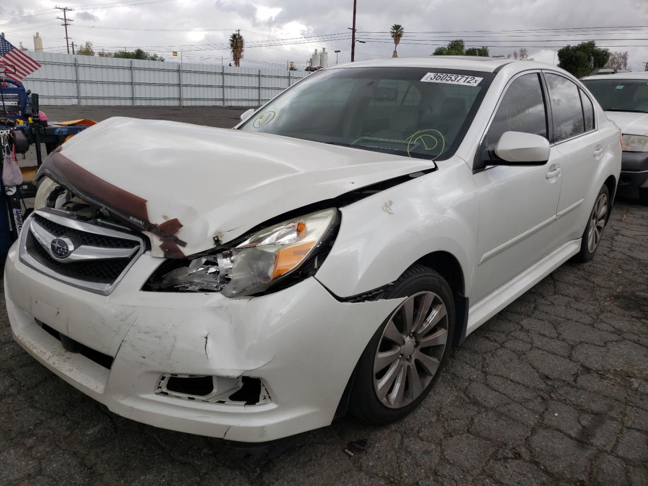 Photo 2 from auction – 2011 SUBARU LEGACY 2.5 with VIN 4S3BMBK69B3238506