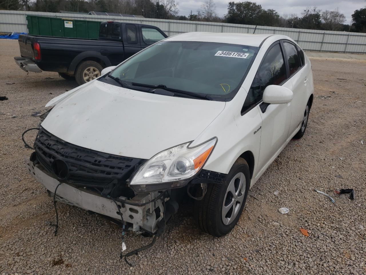Photo 2 from auction – 2013 TOYOTA PRIUS with VIN JTDKN3DU5D1659426