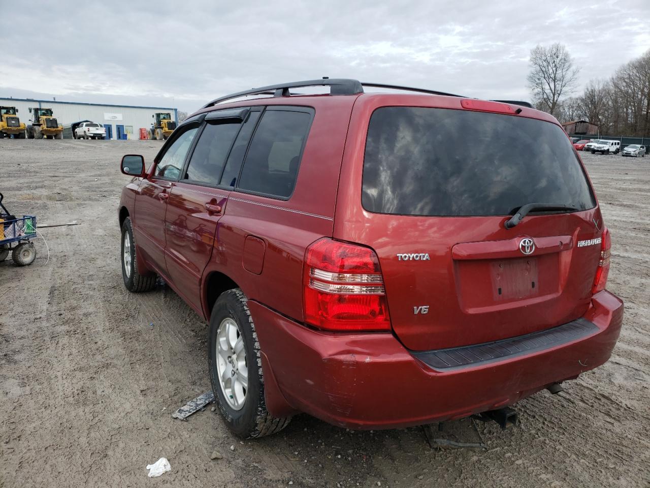 Photo 3 from auction – 2003 TOYOTA HIGHLANDER with VIN JTEGF21A730089632
