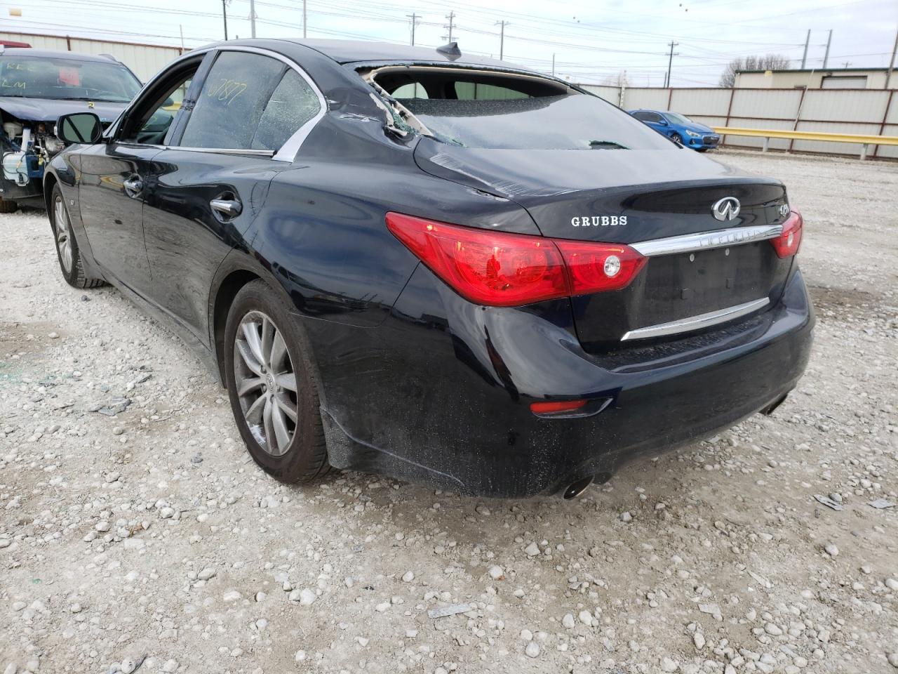 Photo 3 from auction – 2014 INFINITI Q50 BASE with VIN JN1BV7AP8EM673782