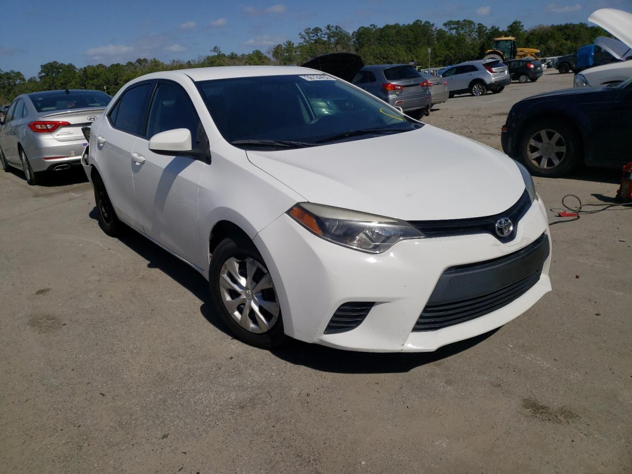 TOYOTA COROLLA L 2014 with VIN 2T1BURHE8EC190256 - Photo from auction