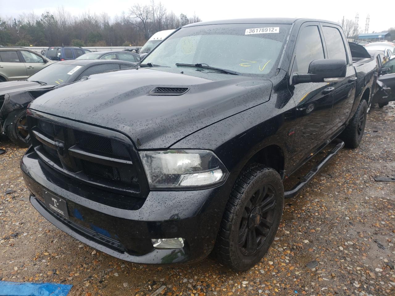 Photo 2 from auction – 2012 DODGE RAM 1500 S with VIN 1C6RD7MT2CS185225