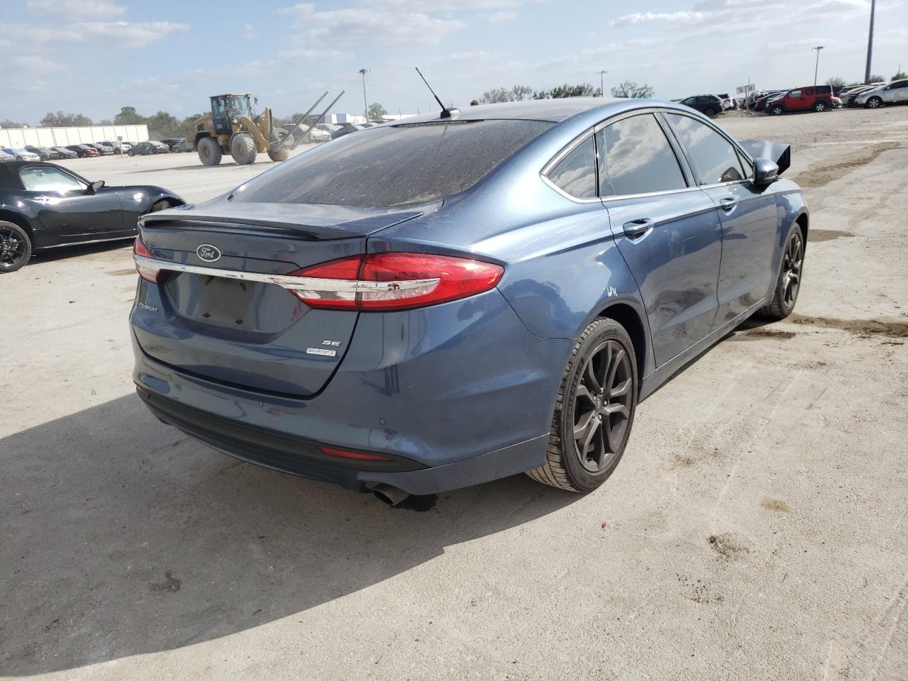 Photo 4 from auction – 2018 FORD FUSION SE with VIN 3FA6P0HD6JR279975