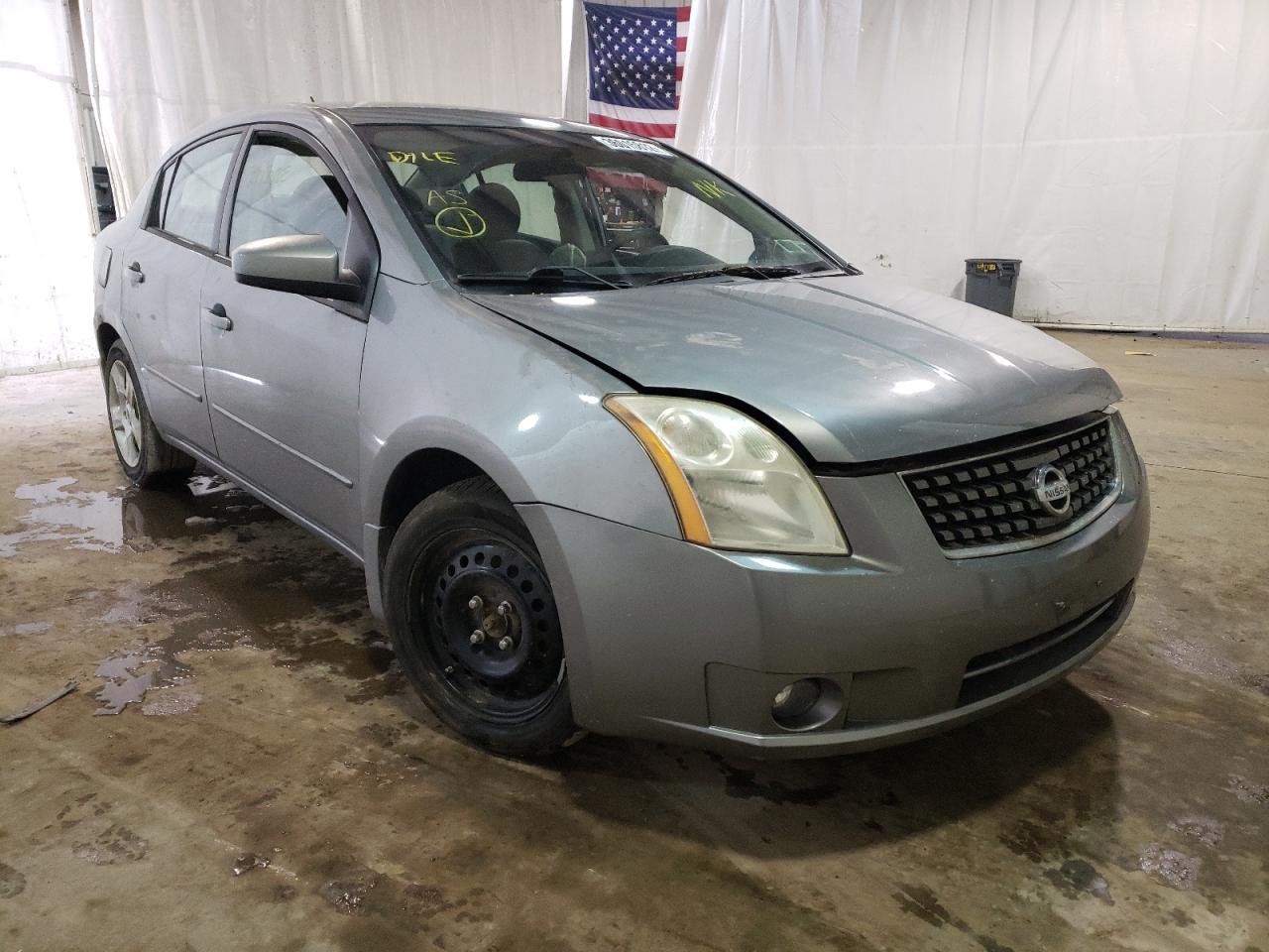 NISSAN SENTRA 2009 with VIN 3N1AB61E99L683802 - Photo from auction