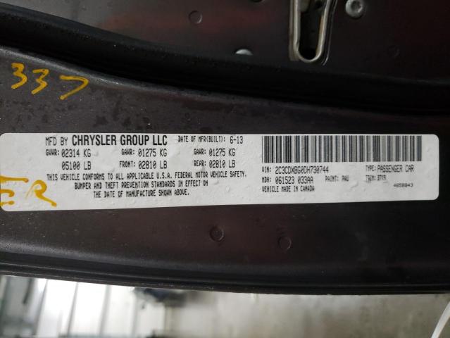 Photo 10 from auction – 2014 DODGE CHARGER SE with VIN 2C3CDXBG6EH240746