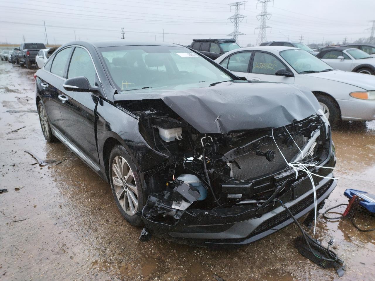 Photo 1 from auction – 2016 HYUNDAI SONATA SPO with VIN 5NPE34AF7GH428135