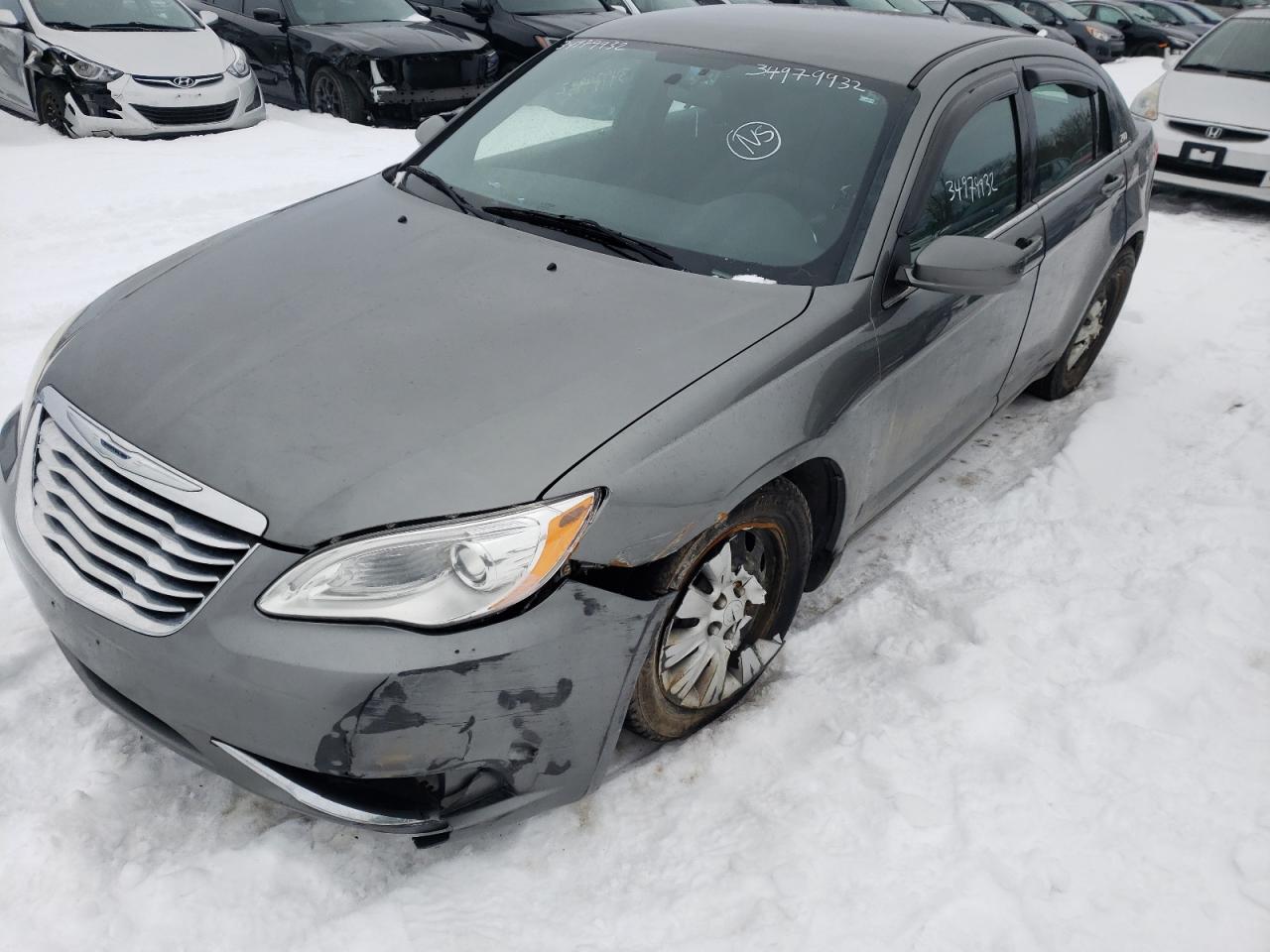 Photo 2 from auction – 2012 CHRYSLER 200 LX with VIN 1C3CCBAB2CN163907