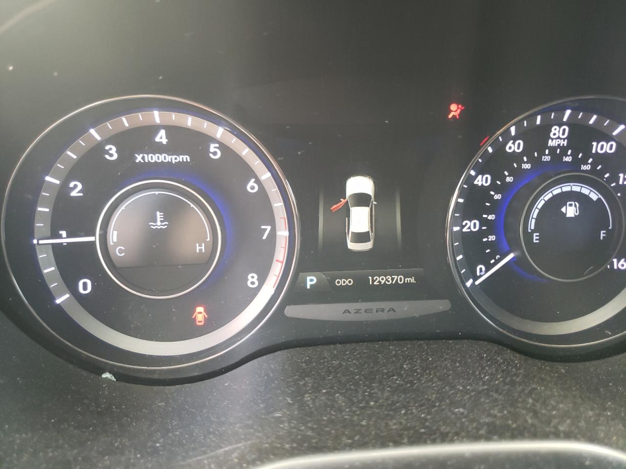 Photo 8 from auction – 2014 HYUNDAI AZERA GLS with VIN KMHFH4JG8EA350088
