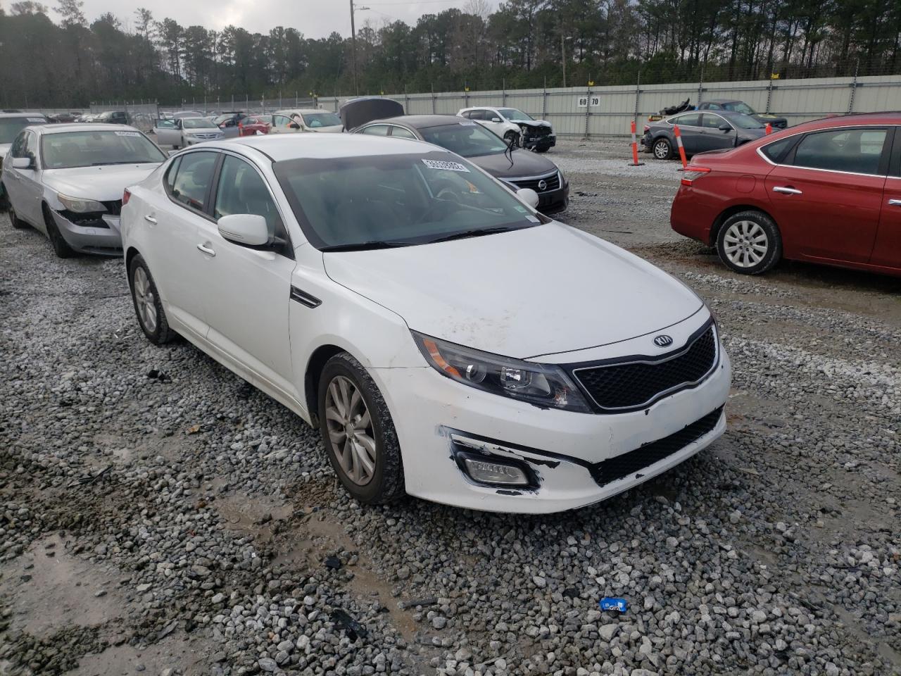 KIA OPTIMA EX 2015 with VIN 5XXGN4A77FG441957 - Photo from auction