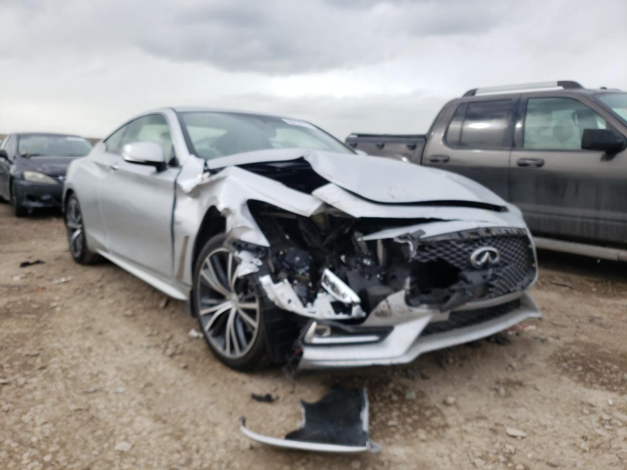 INFINITI Q60 BASE 2017 with VIN JN1CV7EL9HM320449 - Photo from auction