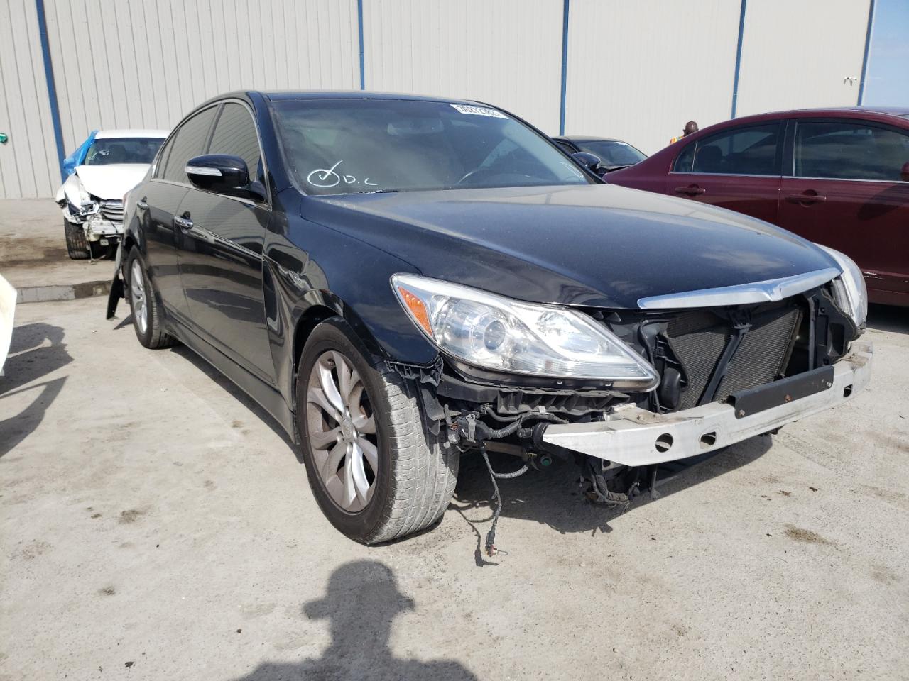 Photo 1 from auction – 2012 HYUNDAI GENESIS 3. with VIN KMHGC4DD6CU198795