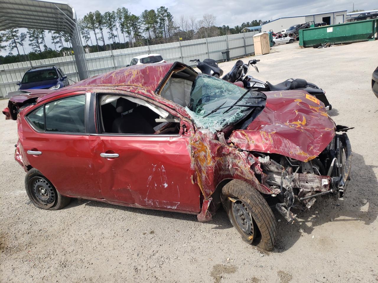 Photo 9 from auction – 2017 NISSAN VERSA S with VIN 3N1CN7AP3HK441289