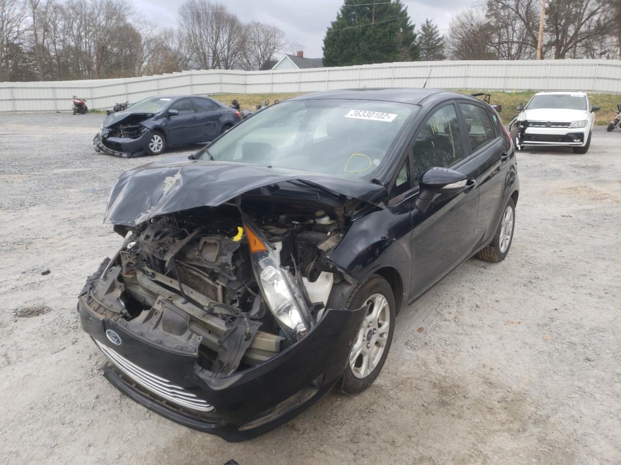 Photo 2 from auction – 2016 FORD FIESTA SE with VIN 3FADP4EJ4GM155198