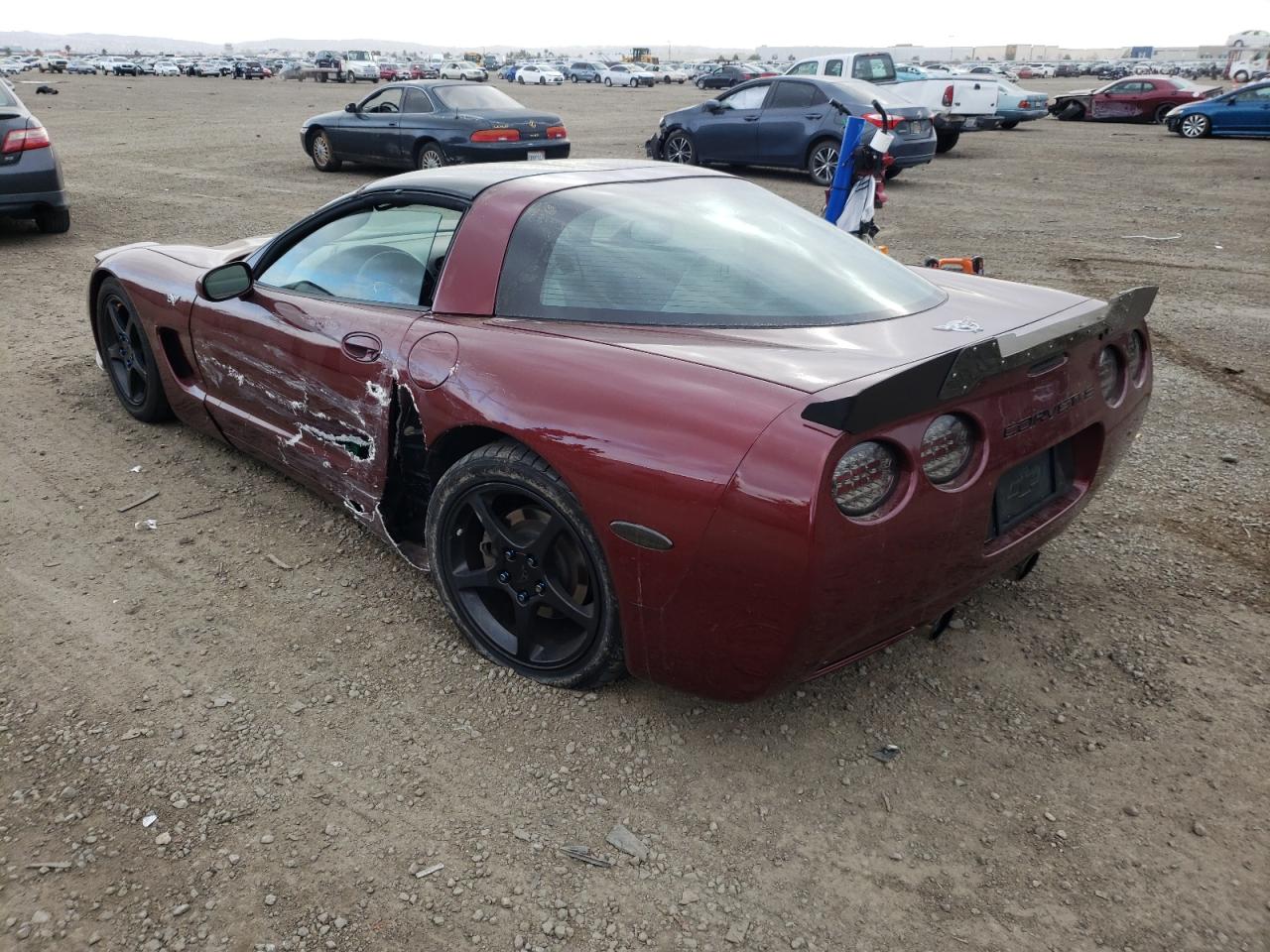 Photo 3 from auction – 2003 CHEVROLET CORVETTE with VIN 1G1YY22G535128672