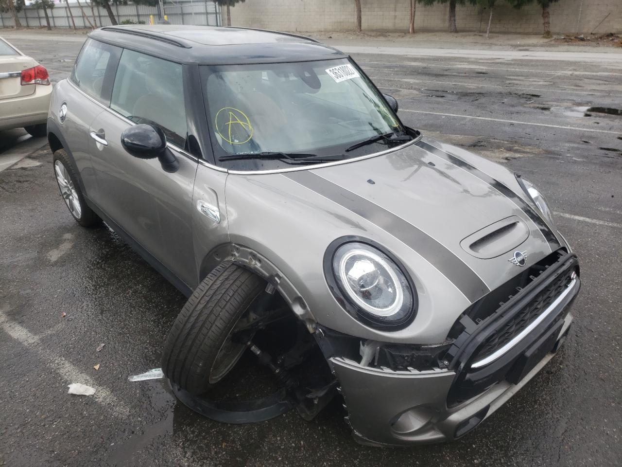 MINI COOPER S 2019 with VIN WMWXP7C51K2A51380 - Photo from auction