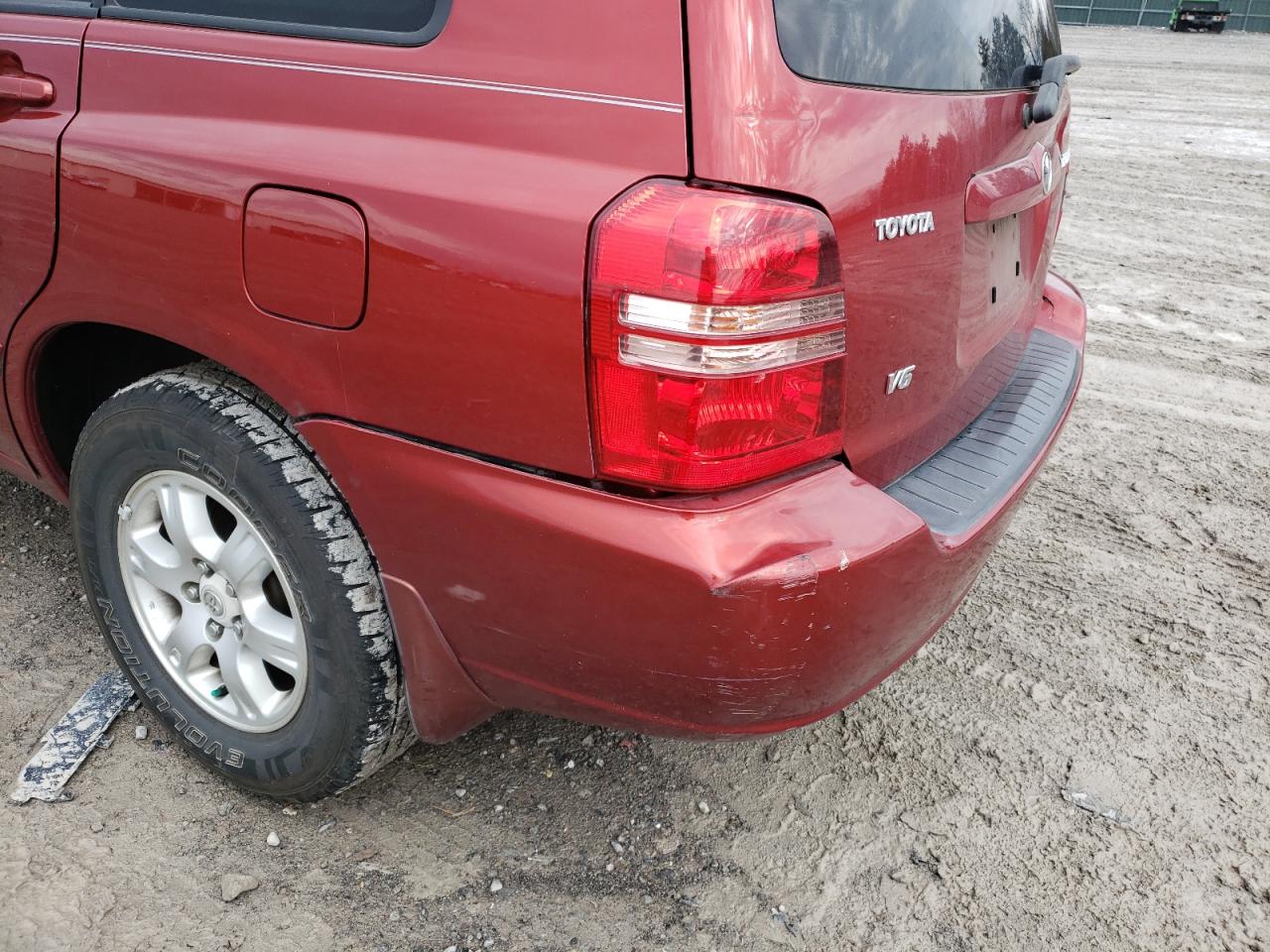 Photo 9 from auction – 2003 TOYOTA HIGHLANDER with VIN JTEGF21A730089632