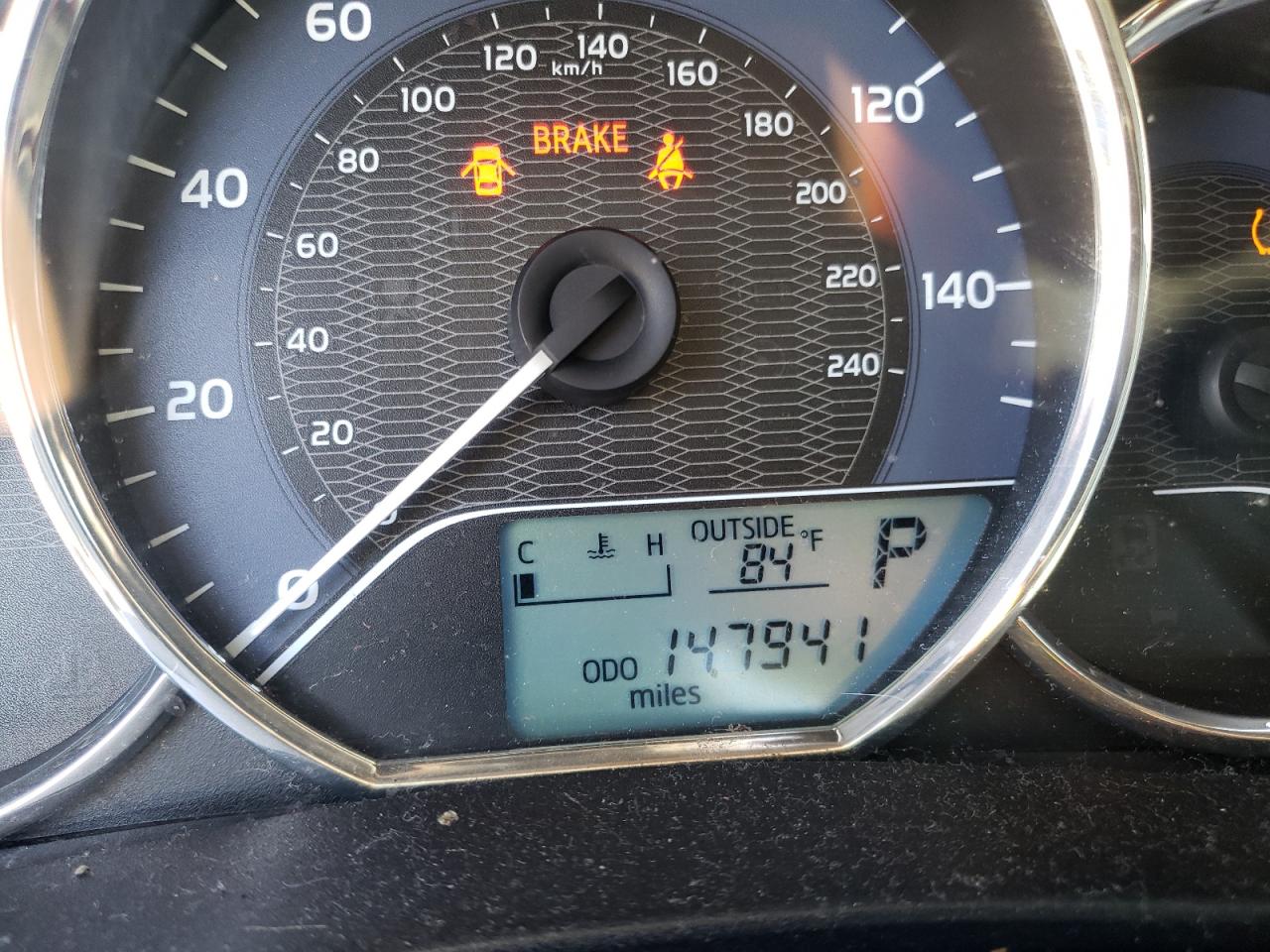Photo 8 from auction – 2014 TOYOTA COROLLA L with VIN 2T1BURHE8EC190256