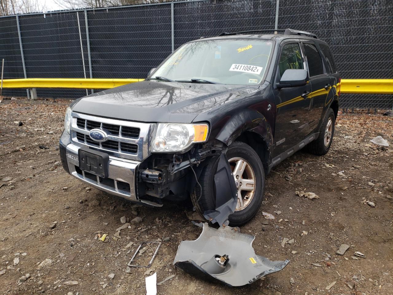 Photo 2 from auction – 2008 FORD ESCAPE HEV with VIN 1FMCU59H38KA17300