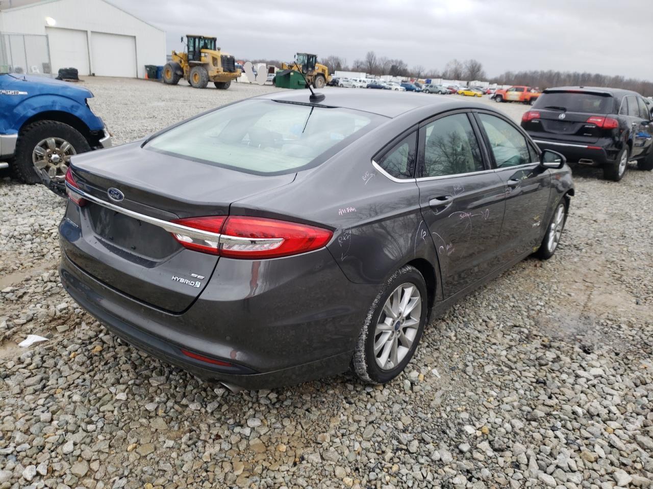 Photo 4 from auction – 2017 FORD FUSION SE with VIN 3FA6P0LU0HR252997