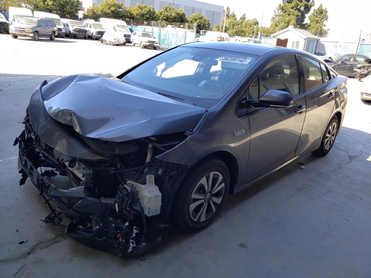 Photo 2 from auction – 2017 TOYOTA PRIUS PRIM with VIN JTDKARFP6H3055187