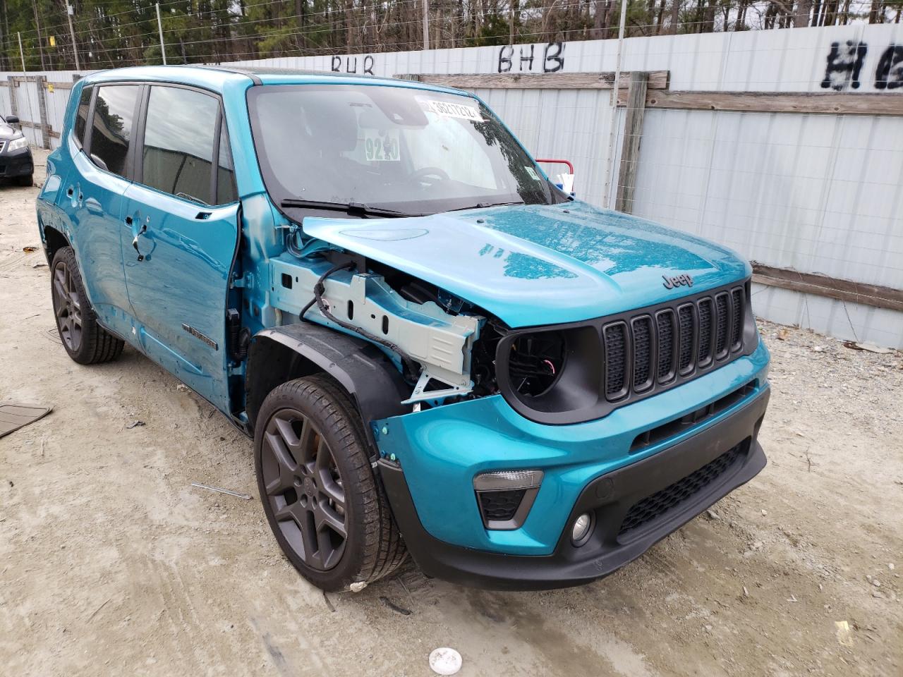JEEP RENEGADE L 2021 with VIN ZACNJDBB2MPM67944 - Photo from auction