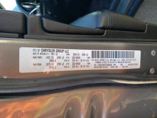 Photo 10 from auction – 2012 JEEP GRAND CHER with VIN 1C4RJFAG7CC294244