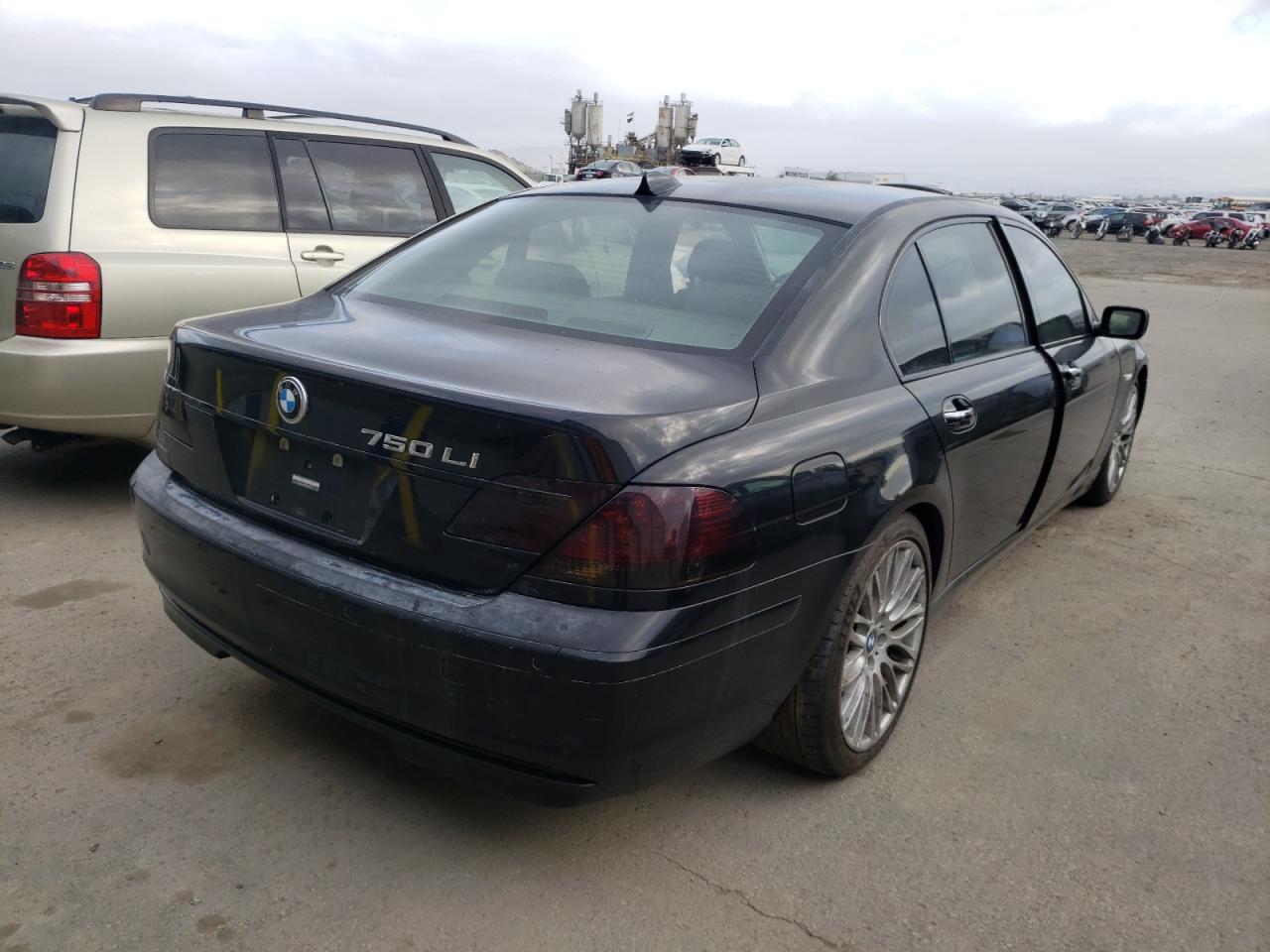 Photo 4 from auction – 2008 BMW 750 LI with VIN WBAHN83578DT79901