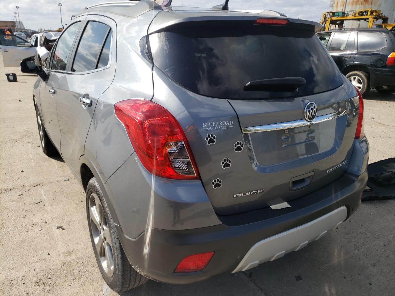 Photo 3 from auction – 2014 BUICK ENCORE with VIN KL4CJASB6EB546614