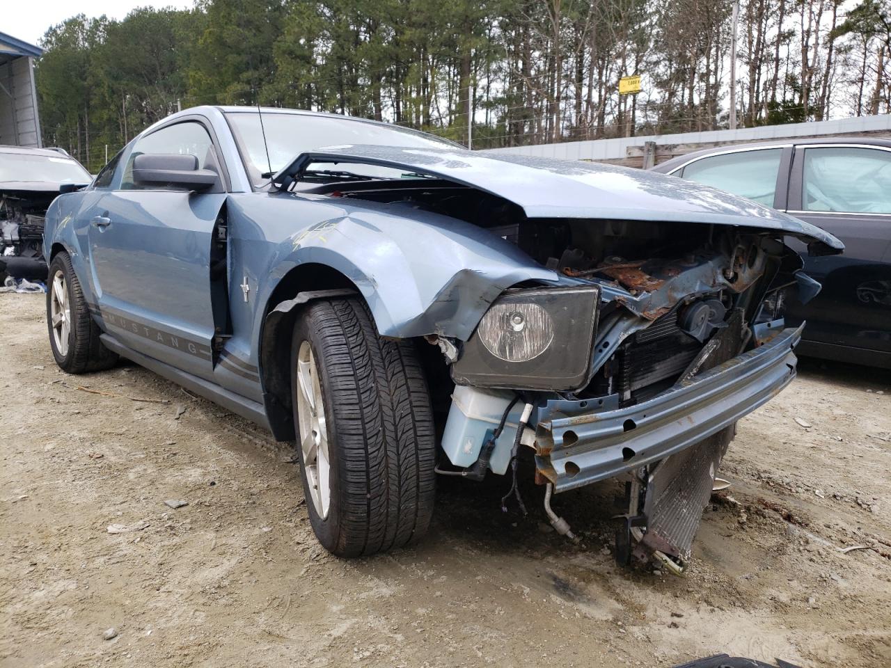 FORD MUSTANG 2007 with VIN 1ZVFT80N075263109 - Photo from auction